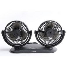 메이튼 무지개시원 3단 트윈 차량용 선풍기, TRIPLE2 자동차용품/차량용 전자기기 반품 최저가 14,180원