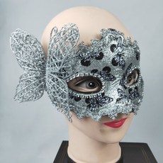 파티복닷컴 베니스 꽃나비 가면, 1 화이트(ROMK78601) 문구/오피스/파티/이벤트 반품 최저가 8,630원