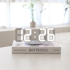 무아스 미니 벽걸이 LED 벽시계, 화이트 홈인테리어/홈데코/디퓨저 반품 최저가 16,050원