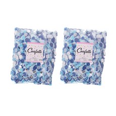 리빙다 컨페티 50g x 2p, 블루톤 문구/오피스/파티/이벤트 반품 최저가 9,780원