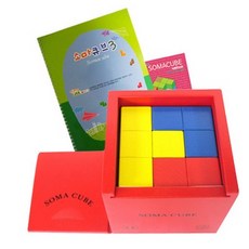 가베가족 빨간통 칼라소마큐브 3단계 세트, 빨, 주, 노, 초, 파, 보, 갈색, 1개 완구_취미/퍼즐/큐브/피젯토이 반품 최저가 16,300원