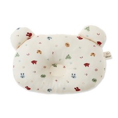 위드오가닉 신생아 짱구베개, 동물얼굴, 1개 출산/유아동/출산준비물/선물 반품 최저가 11,960원