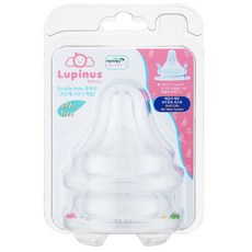 루피너스 국내 제조 Double Hole 젖꼭지, 3단계(M), 2개 출산/유아동/수유용품 반품 최저가 4,560원