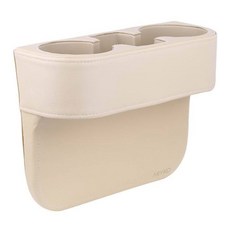 아리코 차량용 가죽 컵홀더 사이드 콘솔케이스 베이지, 1개 자동차용품/인테리어 반품 최저가 4,680원