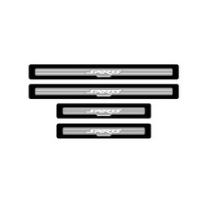 엑스원 프리미엄 메탈 도어스커프, 코란도스포츠, 혼합 색상 자동차용품/인테리어 반품 최저가 13,140원