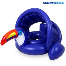 써니워터 유아용 펠리컨 그늘막 보행기 튜브, 혼합색상, 1개 완구/취미/물놀이/계절완구 반품 최저가 8,920원