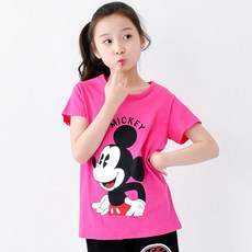 잭키드 여아용 깜놀 미키 반팔티 출산/유아동/유아동패션 반품 최저가 7,880원