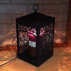 미코지 빛조절 할로겐 램프 캔들워머, 블랙 홈인테리어/캔들/캔들홀더 반품 최저가 6,700원