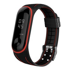 샤오미 미밴드 3 / 4 호환 스포츠 스티치 스트랩, MB8563, 레드(A타입) 가전디지털/스마트워치/밴드 반품 최저가 6,650원