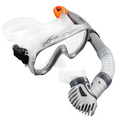 엑스블루 고급형 레저 스노클 세트 XSON-0030, 그레이 완구_취미/물놀이/계절완구 반품 최저가 17,510원