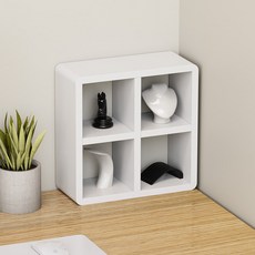 큐빅스 2X2 미니 장식장, 화이트, 1개 홈인테리어/수납/정리 반품 최저가 29,320원