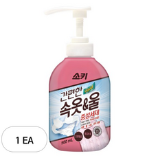 소키 간편한 속옷 울 중성세제 본품, 500ml, 1개 생활용품/울세제/홈드라이세제 반품 최저가 2,310원