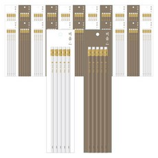 모닝글로리 1000 비움 연필세트 B 5자루, 화이트, 웜그레이, 24세트 문구/오피스/필기류 반품 최저가 20,120원