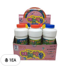 월성 무지개 비눗방울 2500 370ml 2종 x 3p, 혼합색상, 1세트 완구/취미/스포츠/야외완구 반품 최저가 5,750원