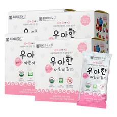 서울대밥스누 우아한 오가닉 어린이 김, 무조미, 15g, 4개 출산/유아동/분유/어린이식품 반품 최저가 17,410원