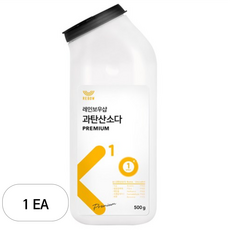 레인보우샵 K1 프리미엄 톡톡이 과탄산소다 세제, 500g, 1개 생활용품/표백제 반품 최저가 4,060원