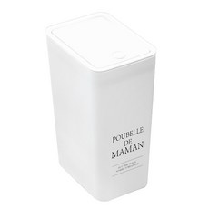 달팽이리빙 푸벨드마망 원터치 휴지통 8L, 화이트 생활용품/수납/정리 반품 최저가 6,540원