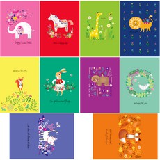 동화속나라 엽서 10종 x 10p, 혼합색상, 2세트 완구/취미/수집품 반품 최저가 8,230원