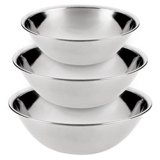 스텐팩토리 스텐 멀티 믹싱볼 3종 세트, 믹싱볼24 + 믹싱볼27 + 믹싱볼30, 1세트 주방용품/주방조리도구 반품 최저가 11,110원