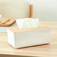 젊은이마켓 우드 휴지커버, 우드사각(화이트), 1개 생활용품/수납/정리 반품 최저가 1,980원