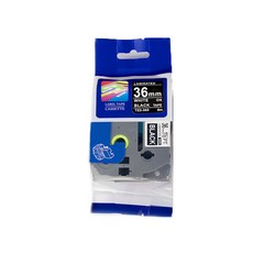 브라더 라벨카트리지 36mm TZe-365 호환, 바탕(검정) + 글자(흰색) 문구/오피스/사무용품 전문관 반품 최저가 4,560원