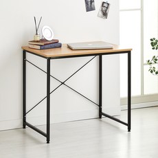 코멧 책상 800, 블랙 홈인테리어/가구 반품 최저가 22,790원