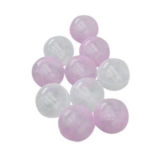 아하토이 화이트 핑크 볼풀공 약 100p, 화이트 + 핑크, 1개 완구/취미/실내대형완구 반품 최저가 9,820원