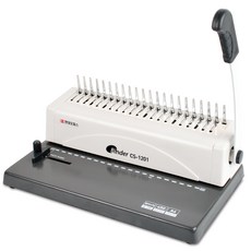 현대오피스 페이퍼프랜드 플라스틱 링 제본기 CS-1201, 450매 문구/오피스/사무용품 전문관 반품 최저가 43,660원