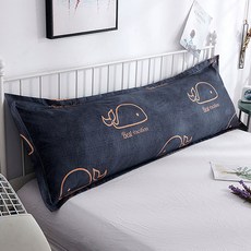 알럽홈 일러스트패턴 사각 바디필로우 커버, 고래 홈인테리어/침구 반품 최저가 11,320원