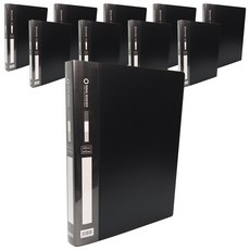 PP 링 바인더 3공 1/2, 검정, 10개 문구/오피스/사무용품 전문관 반품 최저가 9,370원