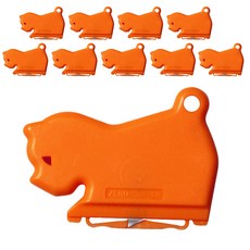 제로커터 강아지 스크랩 안전 커터, 레드, 10개 문구/오피스/사무용품 전문관 반품 최저가 1,750원