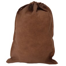 SYP 브라운 끈조리개 부직포 주머니, 10개입 문구/오피스/데코/포장용품 반품 최저가 3,600원