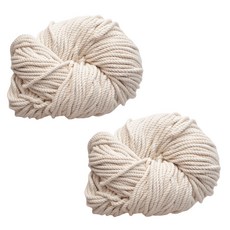 미소털실 마크라메 90합 뜨개실, 01 연베이지, 2개 홈인테리어/수예/수선 반품 최저가 10,600원