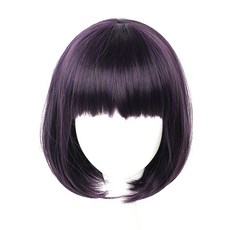 파티복닷컴 야스라오카하나비 파티가발, 포도색 문구/오피스/파티/이벤트 반품 최저가 39,750원