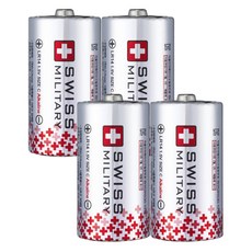 스위스밀리터리 알카라인 C형 건전지, 2개, 2개입 2개 홈인테리어/건전지/멀티탭 반품 최저가 4,180원