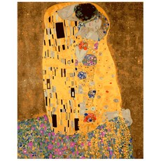 포드로잉 명화그리기, 클림트의키스, 1개 문구/오피스/미술/화방용품 반품 최저가 10,430원