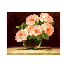 명화그리기 모란꽃, 1개 문구/오피스/미술/화방용품 반품 최저가 7,190원