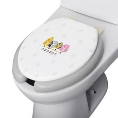 니드코 포레스트 소프트 변기커버 U형, 그레이, 1개 홈인테리어/변기/비데용품 반품 최저가 14,000원