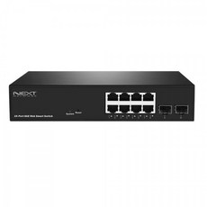 넥스트유 L2 매니지먼트 8포트 + 2SFP 기가비트 스위칭허브, NEXT-3110GL2-SFP, 1개 가전디지털/PC주변기기 반품 최저가 78,480원
