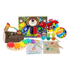 캐스비 조작 수 쌓기 소근육발달 촉감각완구 5종 세트 KBT1893, 1개 완구/취미/프라모델 반품 최저가 42,060원