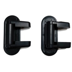 사각턱 문손잡이 안전잠금장치 블랙, 2개 생활용품/안전/호신용품 반품 최저가 4,280원