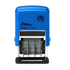 Shiny 날짜 스탬프 일부인 A-400, 적색, 랜덤발송 문구/오피스/학용품/수업준비 반품 최저가 4,700원