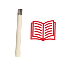 디자인아지트 밀키 롱 Large 독서 스탬프, 빨강, 1개 문구/오피스/데코/포장용품 반품 최저가 12,500원