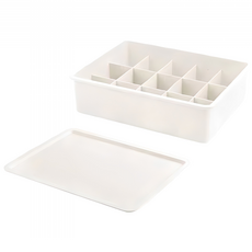 마이워니 플라스틱 속옷 정리함 15칸, 화이트, 1개 생활용품/바구니/칸막이 반품 최저가 4,500원