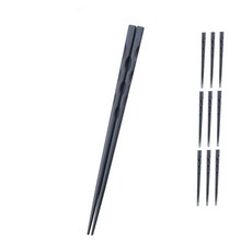 제우스 PET 꽈배기 젓가락, 블랙, 단품, 10세트 주방용품/젓가락 반품 최저가 7,820원