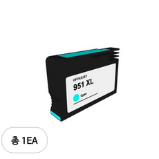 HP 대용량 잉크 HP951XL CN046AA, 파랑, 1개 가전디지털/프린터/복합기 반품 최저가 3,330원