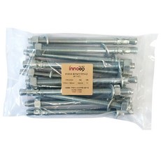 이노공구 콘크리트 웨지앙카 아연도금 12mm x 180mm 12개입, 1개 홈인테리어/공구/철물/DIY 반품 최저가 11,120원