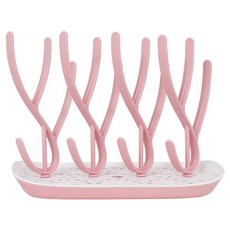 릴린저 젖병건조대, 물받이 + 물빠짐 건조대 + 거치대, 핑크 출산/유아동/수유용품 반품 최저가 5,140원