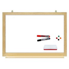 일반화이트보드 자석형 + 마카 검정 + 빨강 + 지우개 + 자석 랜덤발송 4p, 오크우드 완구/취미/학습완구/교구 반품 최저가 11,250원