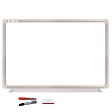 일반형 화이트보드 + 마카 검정 + 빨강 + 지우개, 알루미늄 완구_취미/학습완구/교구 반품 최저가 19,610원